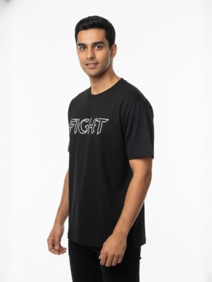 FIGHT LAPA Graphic Oversized T-Shirt – Trendy Streetwear Style - Image 21