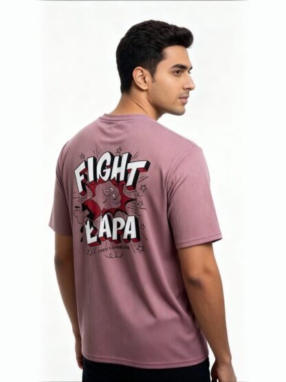 FIGHT LAPA Graphic Oversized T-Shirt – Trendy Streetwear Style - Image 14
