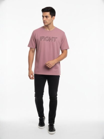 FIGHT LAPA Graphic Oversized T-Shirt – Trendy Streetwear Style - Image 8