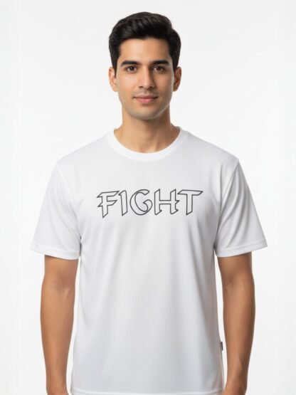 FIGHT LAPA Graphic Oversized T-Shirt – Trendy Streetwear Style - Image 3