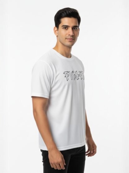 FIGHT LAPA Graphic Oversized T-Shirt – Trendy Streetwear Style - Image 2