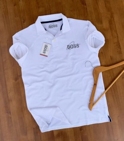 Polo T-Shirt – BOSS Embroidered Logo (Men’s Wear) - Image 3