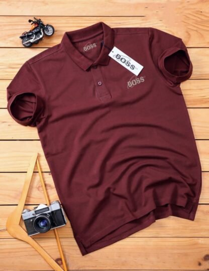 Polo T-Shirt – BOSS Embroidered Logo (Men’s Wear)